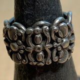 Antique Silver Puzzle Ring, China
