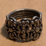 Antique Silver Puzzle Ring, China