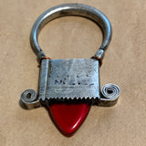 Tuareg Pendant with Czech Glass Stone