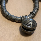 Short Strand Thai-Burmese Bronze Heishi with Bells