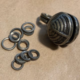 Short Strand Thai-Burmese Bronze Heishi with Bells