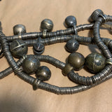 Short Strand Thai-Burmese Bronze Heishi with Bells