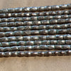Silver Short Cylindrical Beads, Ethiopia