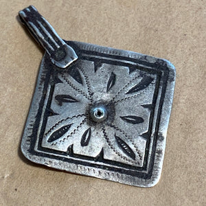 Traditional Berber Engraved Pendant