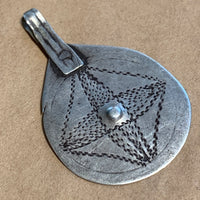 Traditional Berber Engraved Pendant