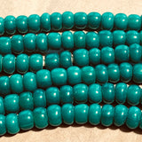 Antique Green Glass Beads