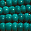 Antique Green Glass Beads