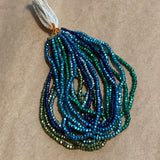 Antique French Steel Cuts, Size P4 Blues & Greens