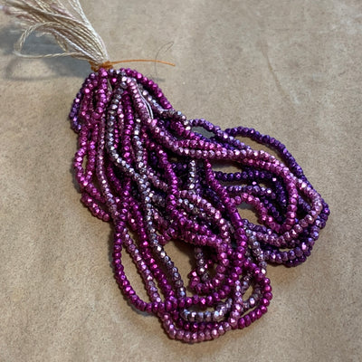 Antique French Steel Cuts, Size P4 Purple & Pink