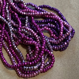 Antique French Steel Cuts, Size P4 Purple & Pink