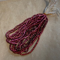 Antique French Steel Cuts, Size P4 Red & pink