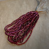 Antique French Steel Cuts, Size P4 Red & pink