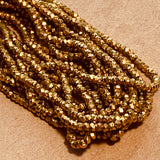 French Steel Cuts, Antique Gold Size P5