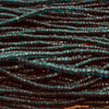 Dark Teal Seed Beads, Nagaland