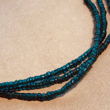 Dark Teal Seed Beads, Nagaland