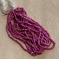 Antique French Steel Cuts, Magenta Size P4
