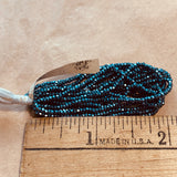 French Steel Cuts, Metallic Blue Size P5