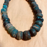 Rare Blue Hebron Beads