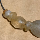 Ancient Bactrian Agate & Quartz Strand