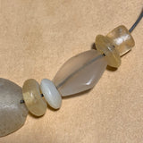 Ancient Bactrian Agate & Quartz Strand