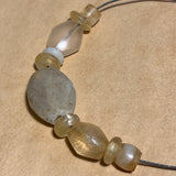 Ancient Bactrian Agate & Quartz Strand