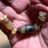 Ancient Striated Agate & Quartz Strand