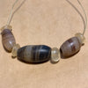 Ancient Striated Agate & Quartz Strand