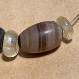 Ancient Striated Agate & Quartz Strand