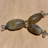 Ancient Bactrian Agate & Quartz Strand