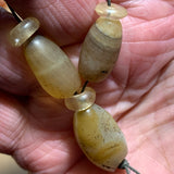 Ancient Bactrian Agate & Quartz Strand