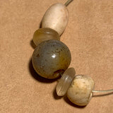 Ancient Bactrian Agate & Quartz Strand