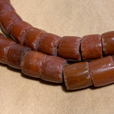 Strand of Ancient Red Jasper Beads, Mali