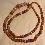 Antique & Ancient Graduated Strand, Carnelian