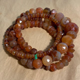 Antique & Ancient Graduated Strand, Carnelian