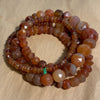 Antique & Ancient Graduated Strand, Carnelian