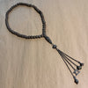 Antique Silver & Olivewood Prayer Strand, Yemen