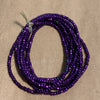 French Steel Cuts, Purple & Green Iris, Size P5