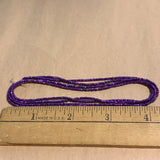 French Steel Cuts, Purple & Green Iris, Size P5
