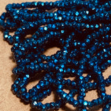 French Steel Cuts, Capri Blue Size P3