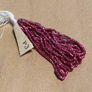 French Steel Cuts, Bright Pink Size P3