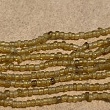 18º Topaz Seed Beads, 1800's