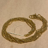 18º Topaz Seed Beads, 1800's