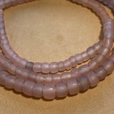 Java Matte Rose Pink Glass Beads