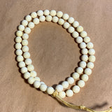 Vintage Bone Beads, 6mm from China