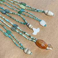 Ancient Turquoise Beads, Indus Valley, Afghanistan