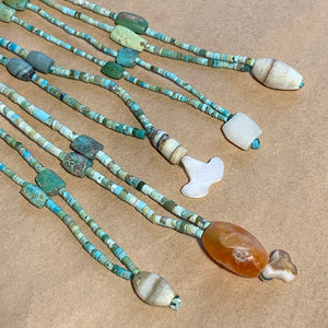 Ancient Turquoise Beads, Indus Valley, Afghanistan