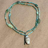 Ancient Turquoise Beads, Indus Valley, Afghanistan