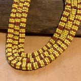 Old Czech Glass Flower Beads