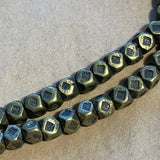 Strand Small 4mm Brass Cornerless Cubes