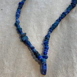 Ancient Lapis & Cobalt Glass Beads, Afghanistan